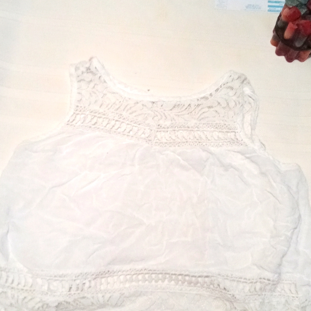 A white cover up